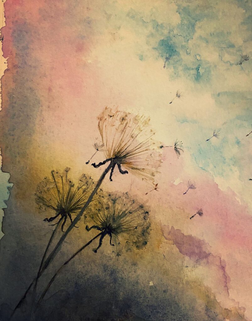 dandelion card 2